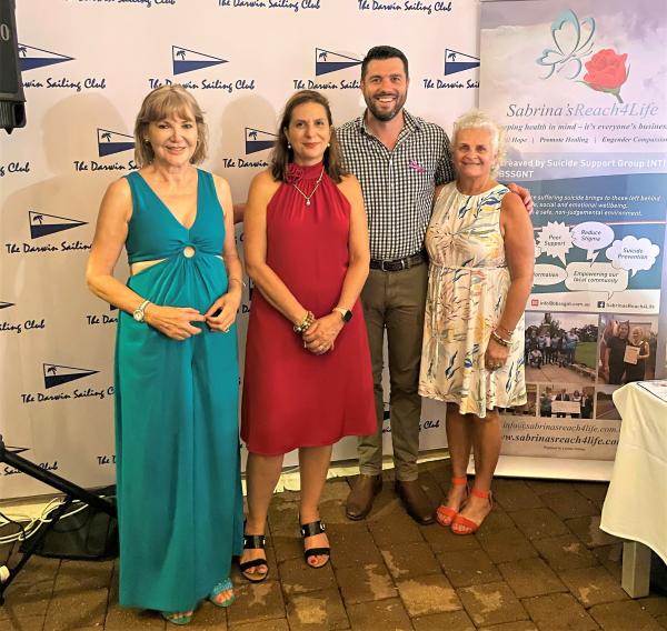 Lidia (SR4L) , Brent Potter MLA, Lucille MC, Bogusia (SR4L)